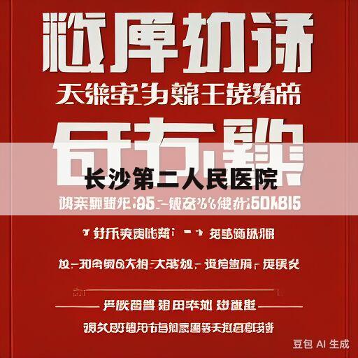 长沙第二人民医院(长沙第二人民医院在哪个位置)