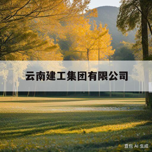 云南建工集团有限公司(云南建工集团有限公司招聘)