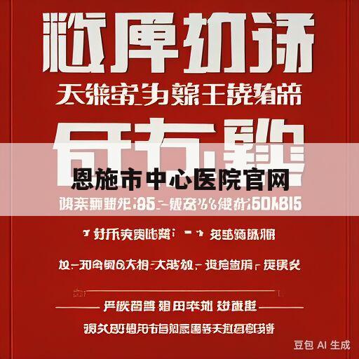 恩施市中心医院官网(恩施市中心医院官网规培招聘信息)