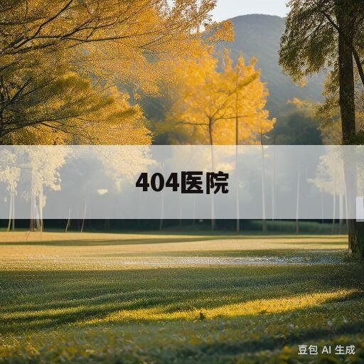 关于404医院的信息